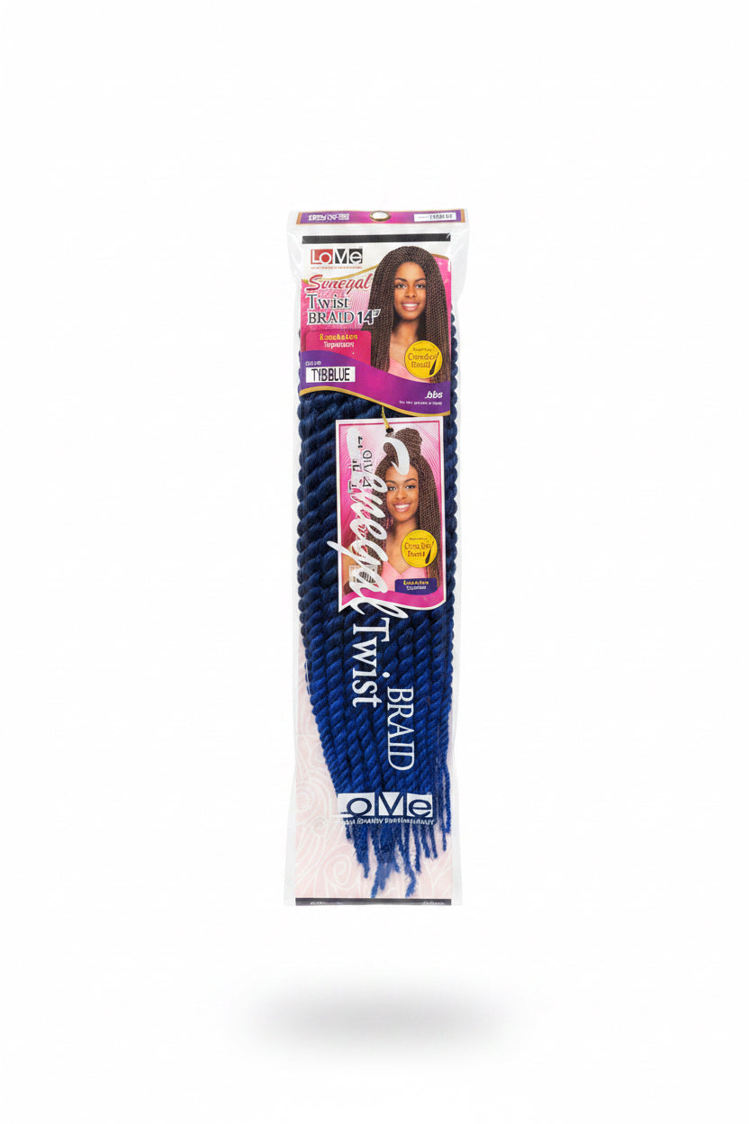LOME SENEGAL TWIST BRAID 14" (T1B/BLUE)