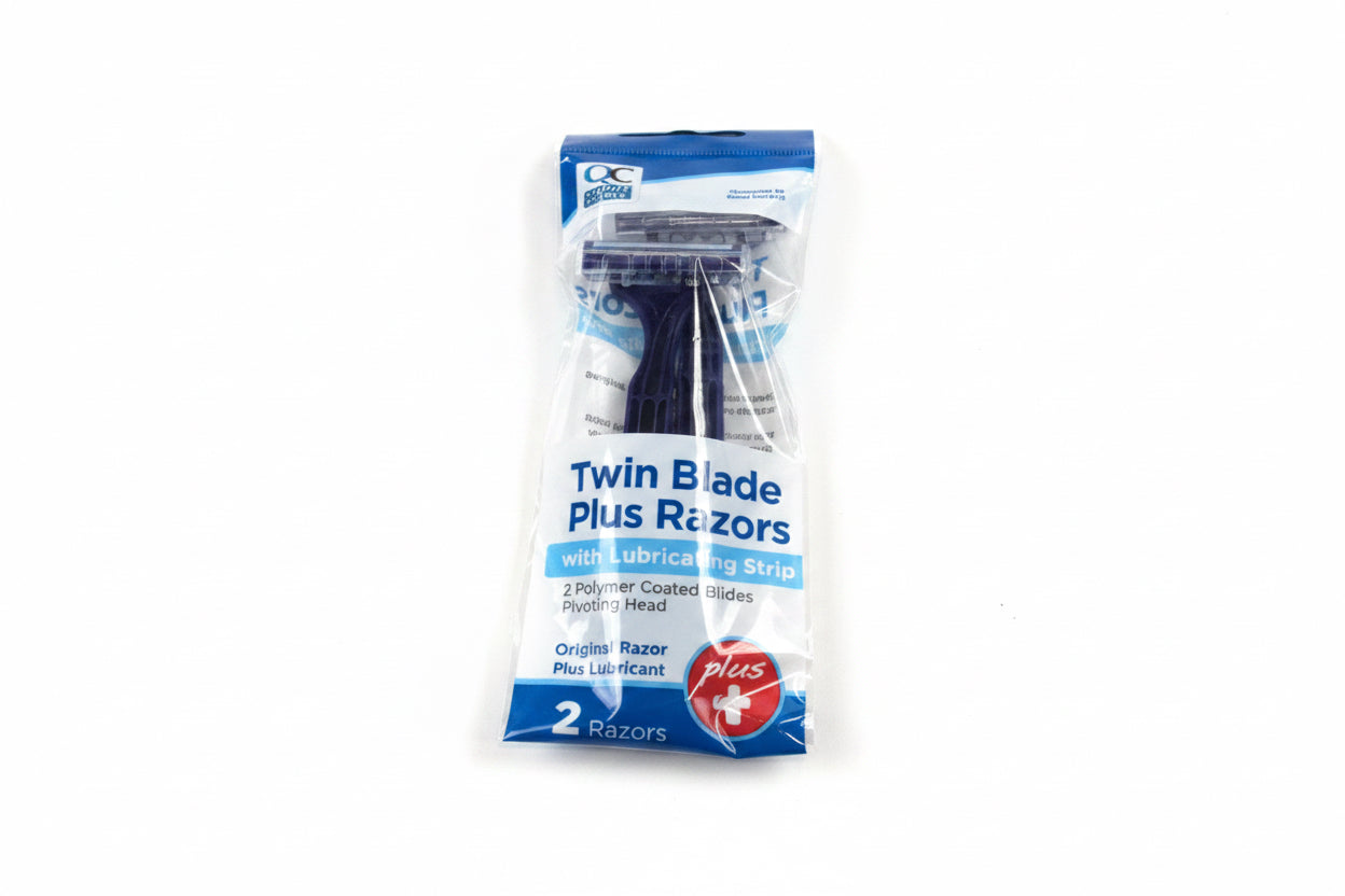 Twin blade plus razors