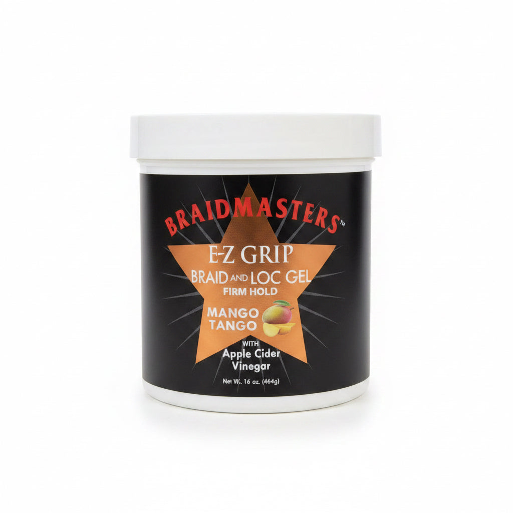 BRAIDMASTERS EZ GRIP BRAID & LOC GEL (MANGO) 16oz