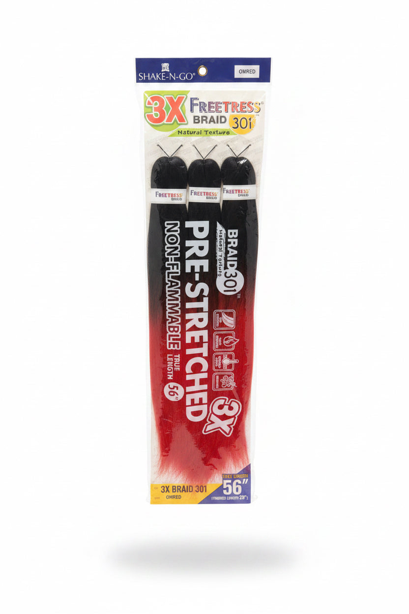 Freetress Braid 301 #OMRED