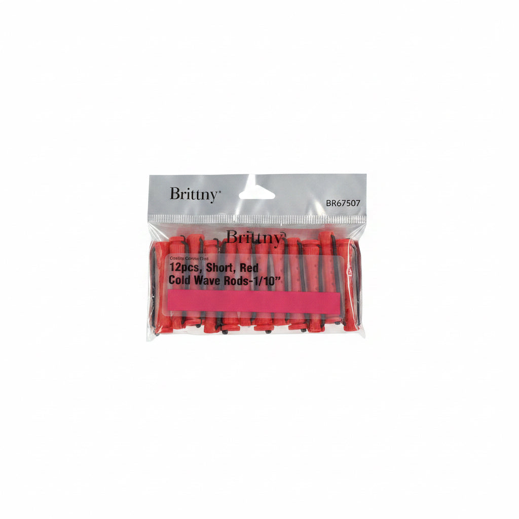 Brittny short 12pcs cold wave rods