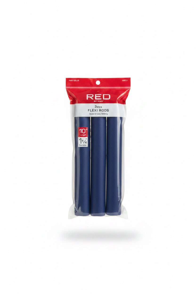 Red Flexi Rods 3pcs 10” 1&1/4