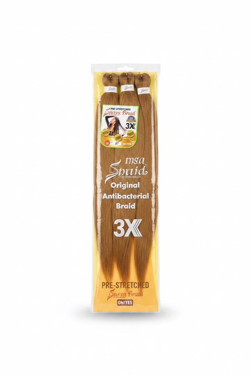 Spetra braiding hair 3X #27 36”
