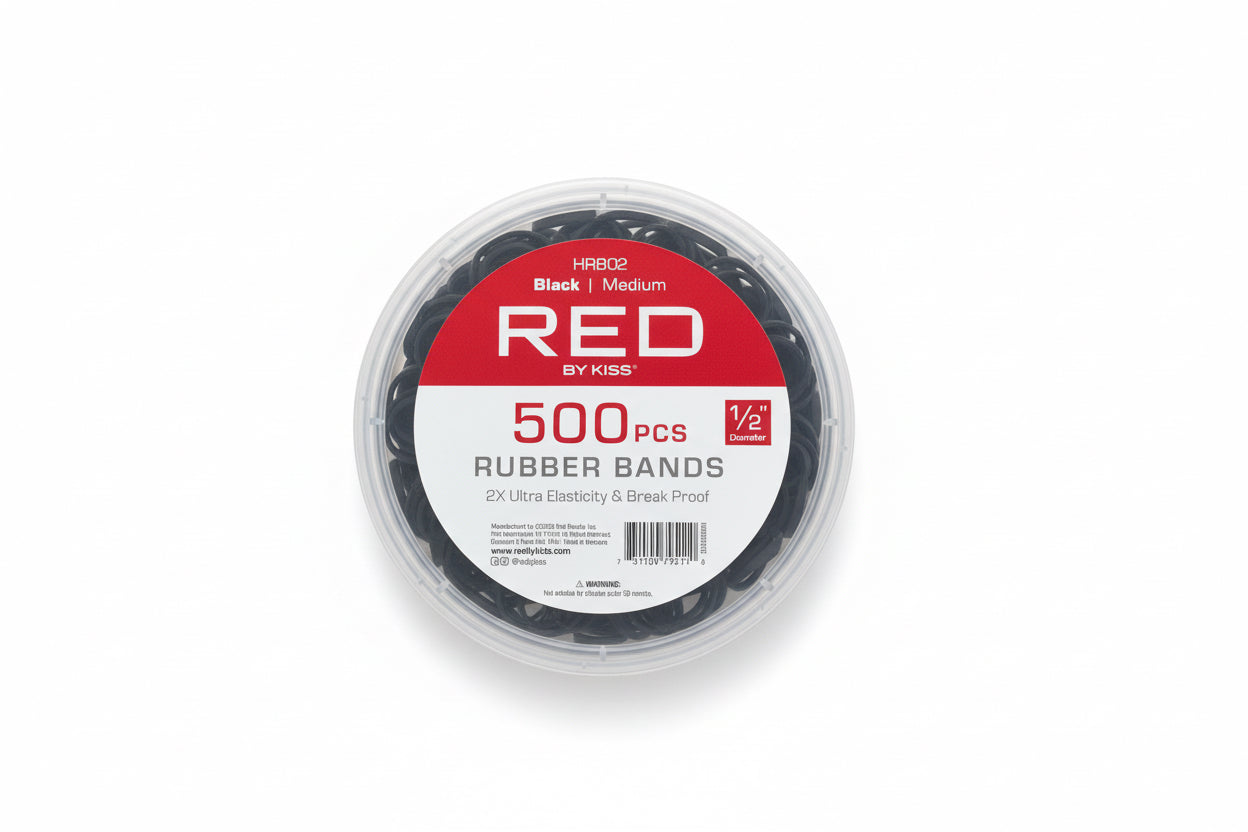 RED 500 pcs Rubber bands