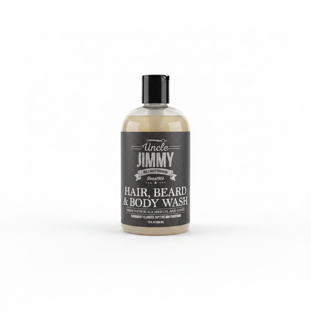 UNCLE JIMMY HAIR, BEARD & BODY WASH