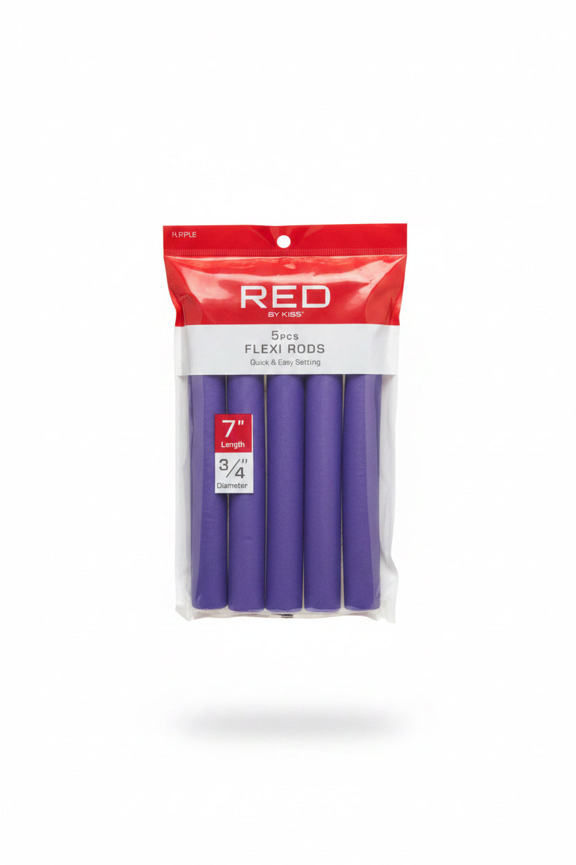 Red Flexi Rods 5 pcs 7” 3/4