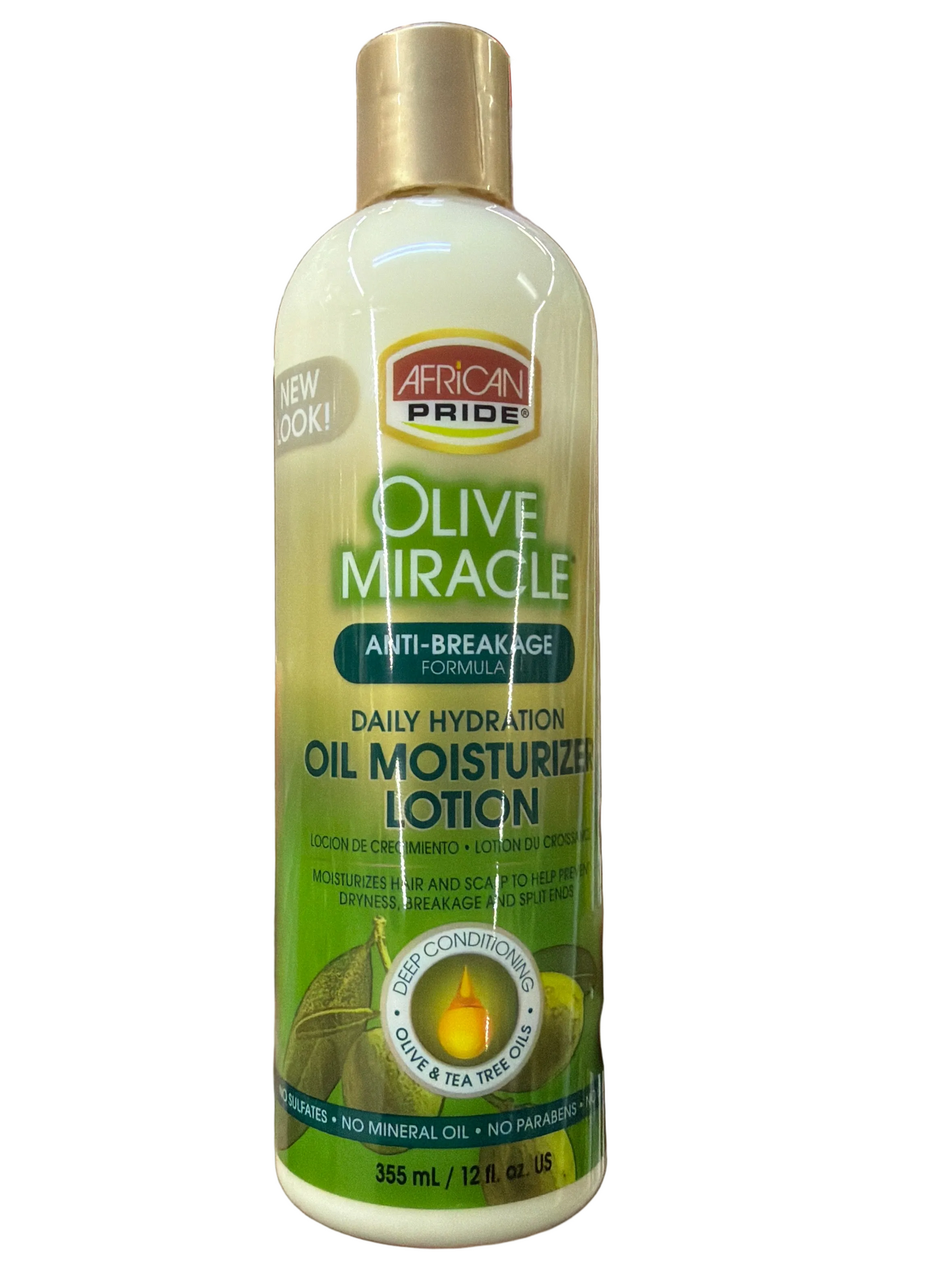 African pride oil moisturizer lotion 12oz