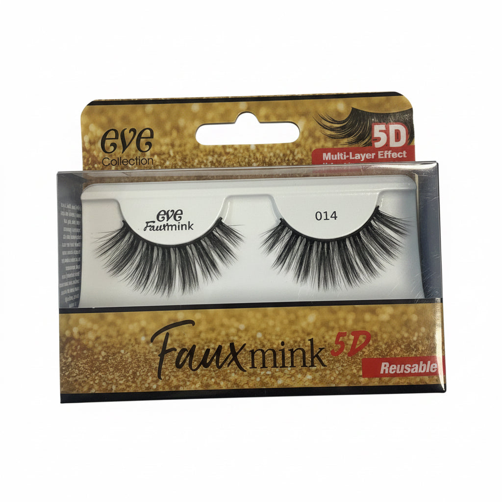 5D Fauxmink Lashes #014