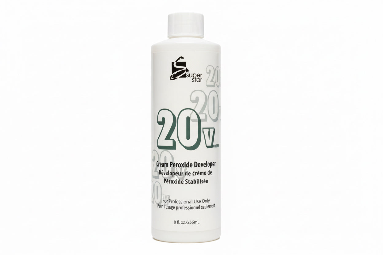 SUPER STAR 20V CREAM PEROXIDE DEVELOPER 8OZ