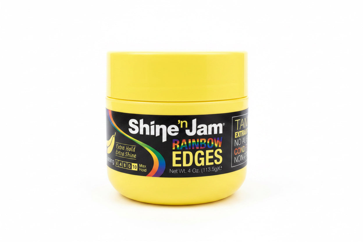 SHINE N JAM RAINBOW EDGES 4OZ - BANANA PUDDING