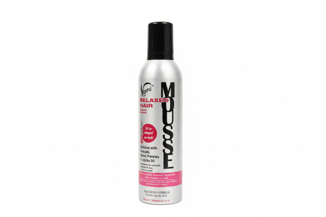 VIGOROL MOUSSE 12OZ - RELAXED HAIR