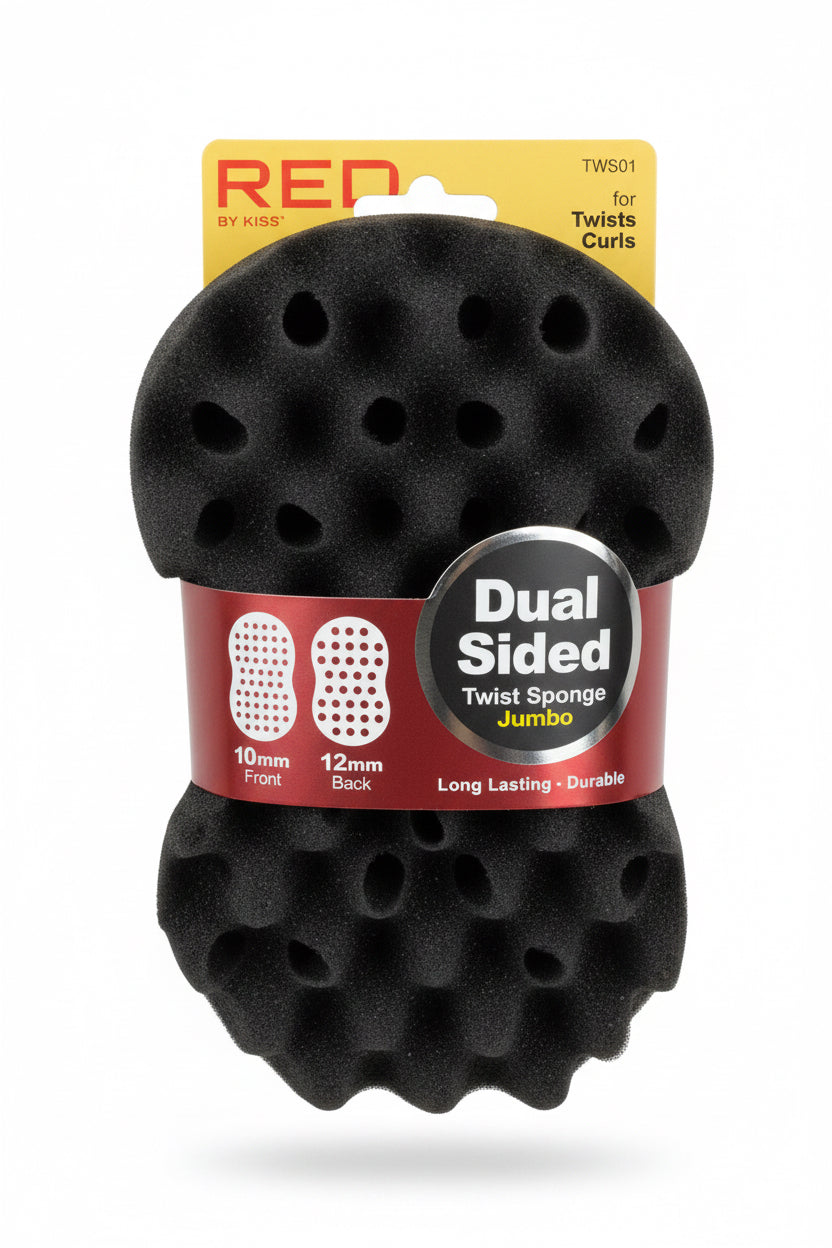 RED Dual Sided Twist Sponge (J)
