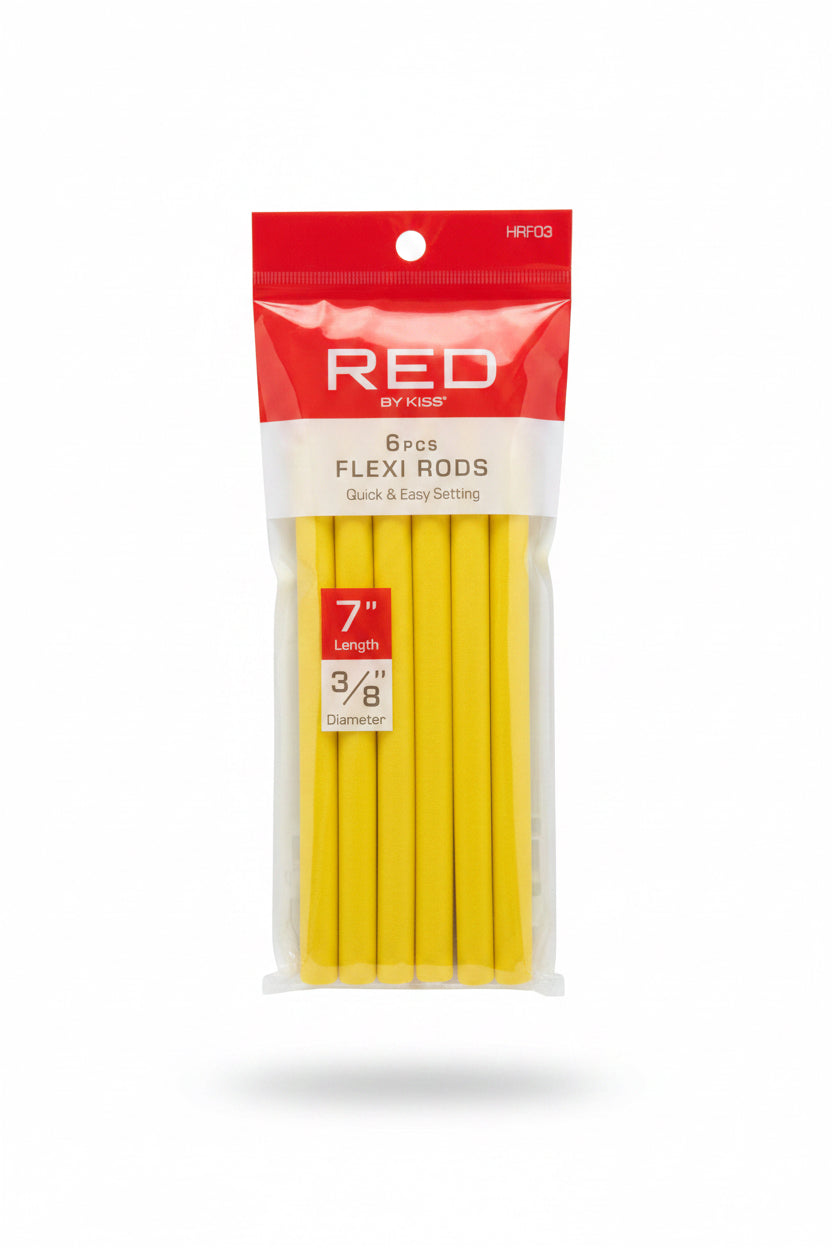 Red Flexi Rods 6 pcs 7” 3/8