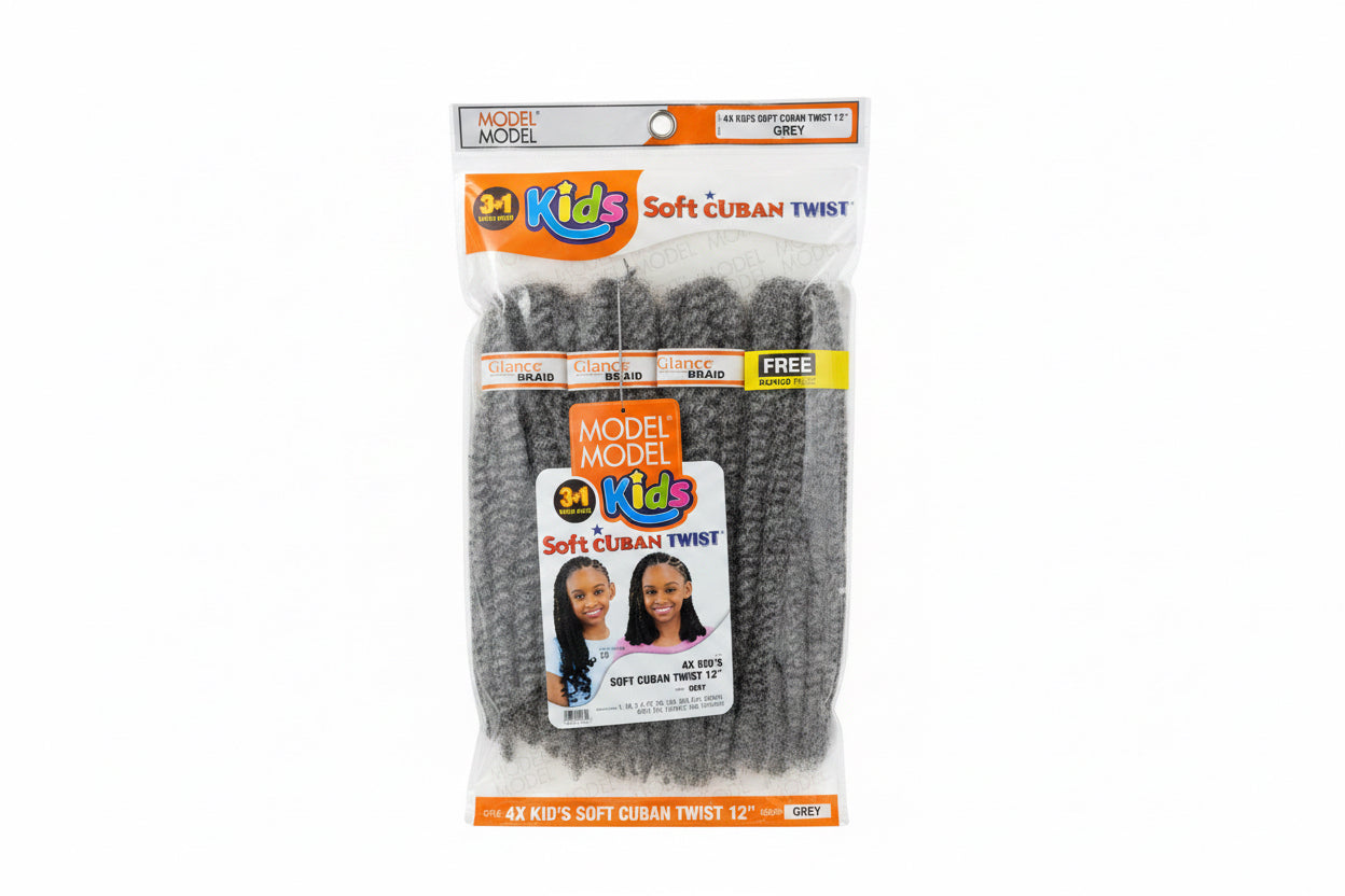 KIDS CUBAN TWIST 12" # GREY