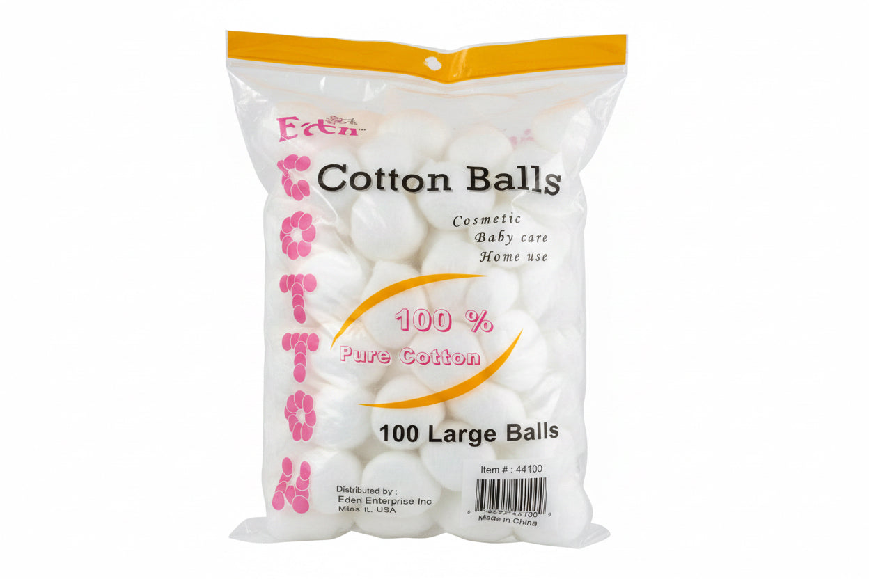 Cotton Balls (l) #100