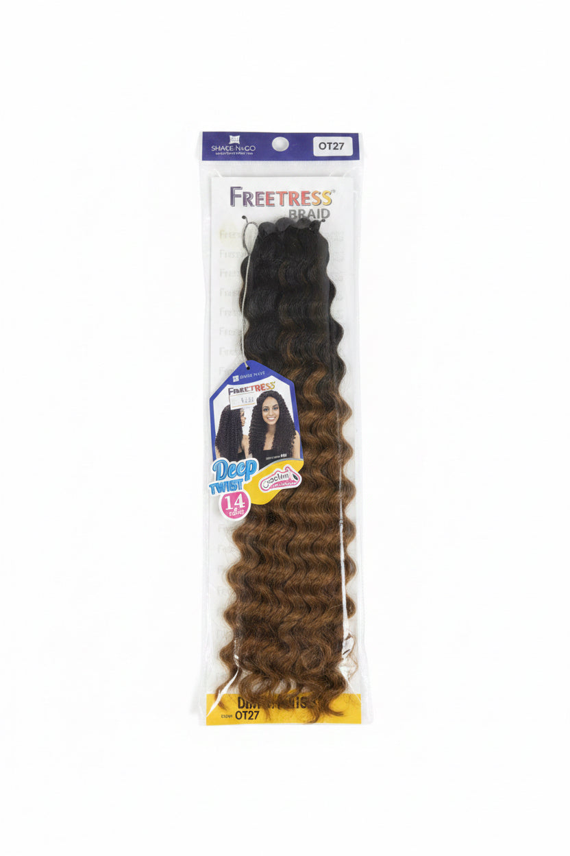 FREETRESS DEEP TWIST 14" (OT27)