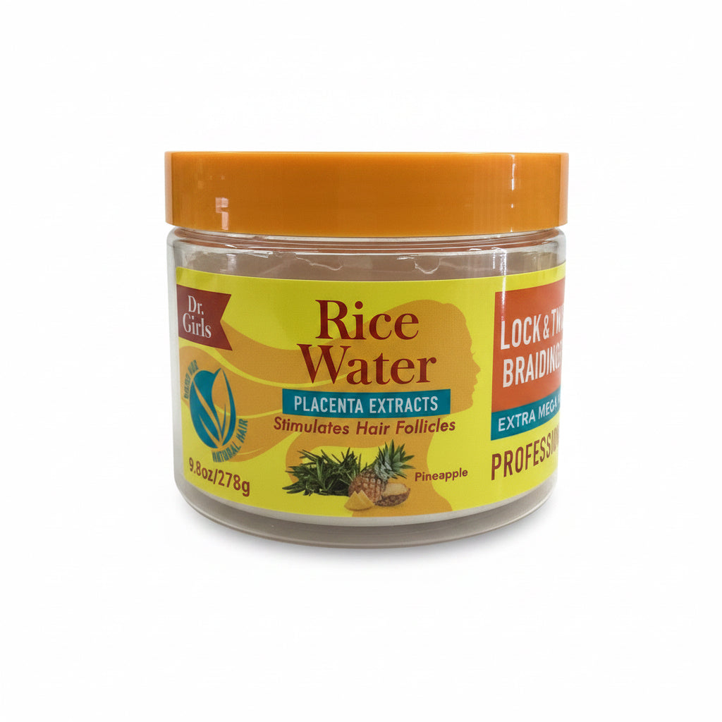 Dr. Girls Lock & Twist Braiding gel (pineapple scent)