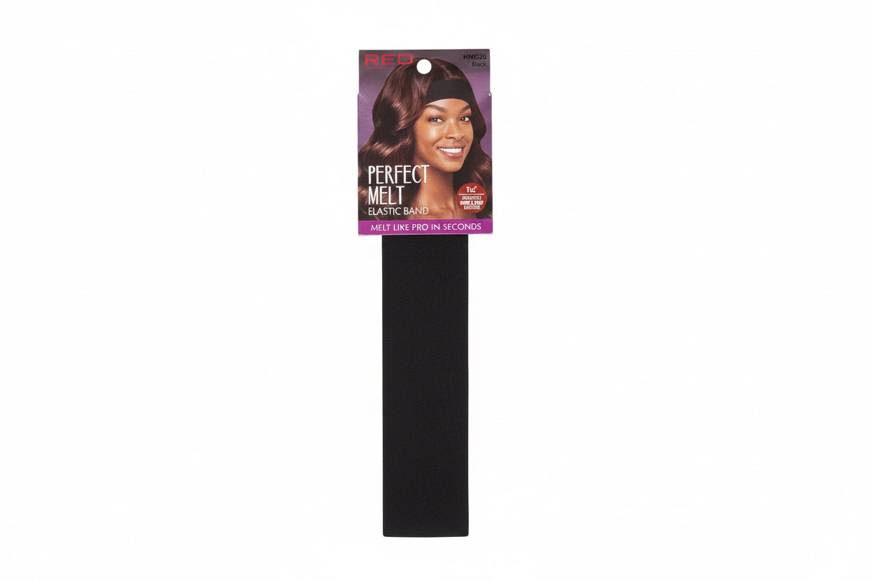 Red perfect melt elastic band (black)