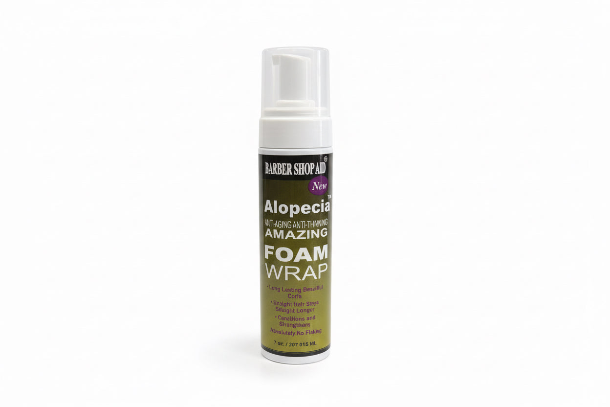 BARBER SHOP AID ALOPECIA FOAM WRAP 7OZ