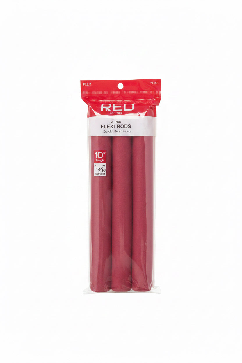Red Flexi Rods 3 pcs 7” 1 & 1/16