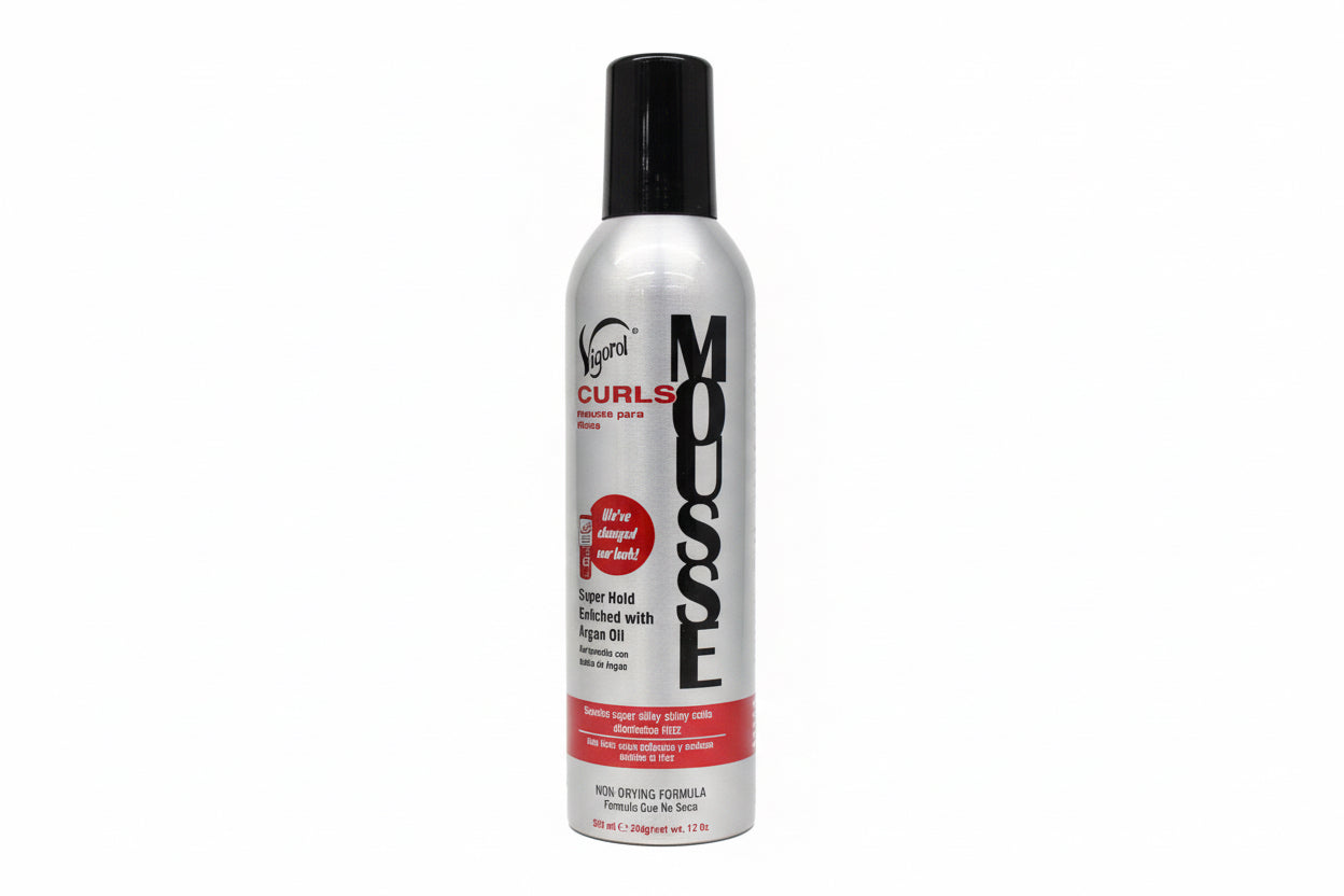VIGOROL CURL MOUSSE 12OZ