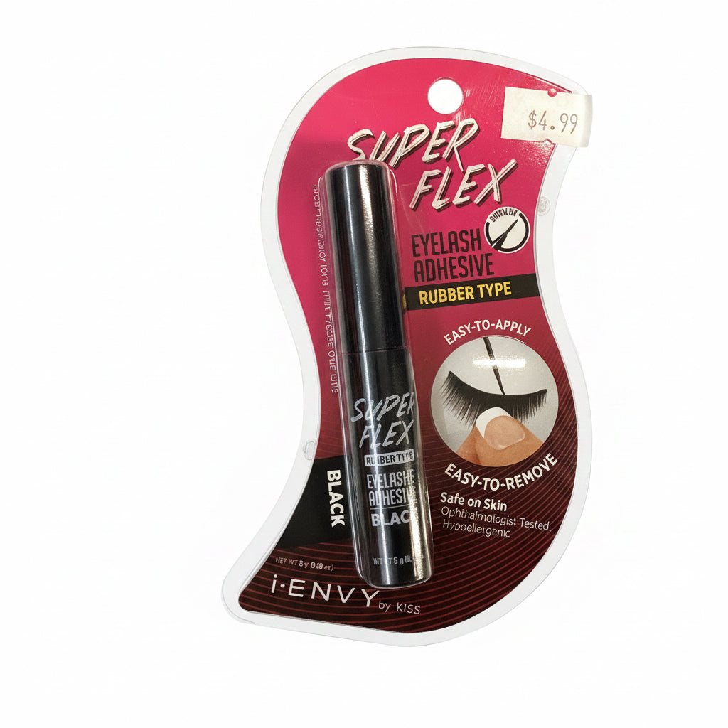 Super flex rubber type lash adhesive