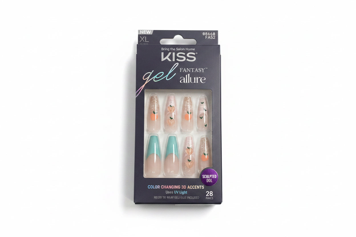 Kiss gel fantasy allure nails XL