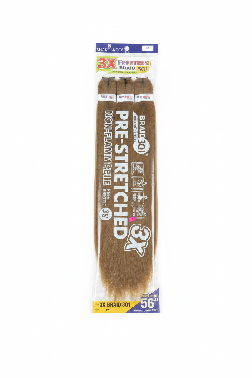 FREETRESS BRAID 301 3X PRE-STRETCHED 56" - 27
