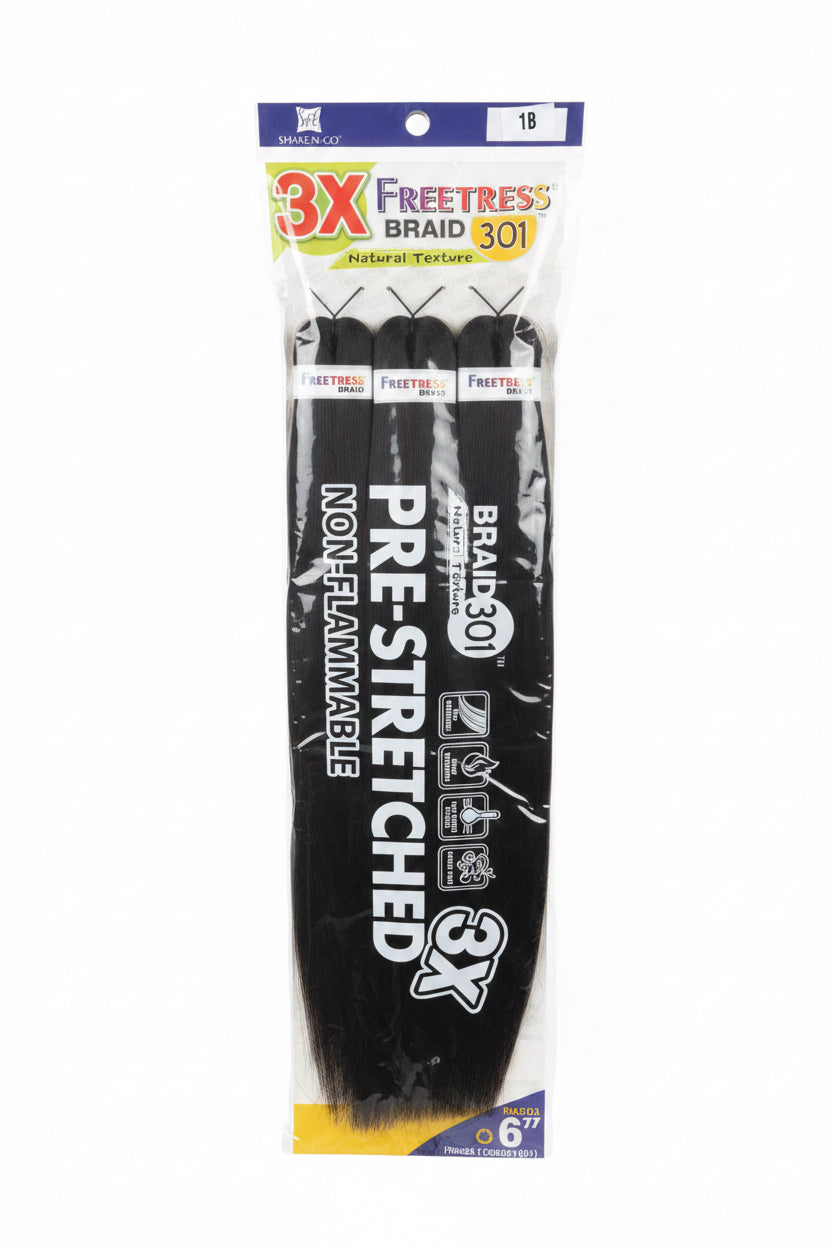 Freetress 3x 301 Braid #1b