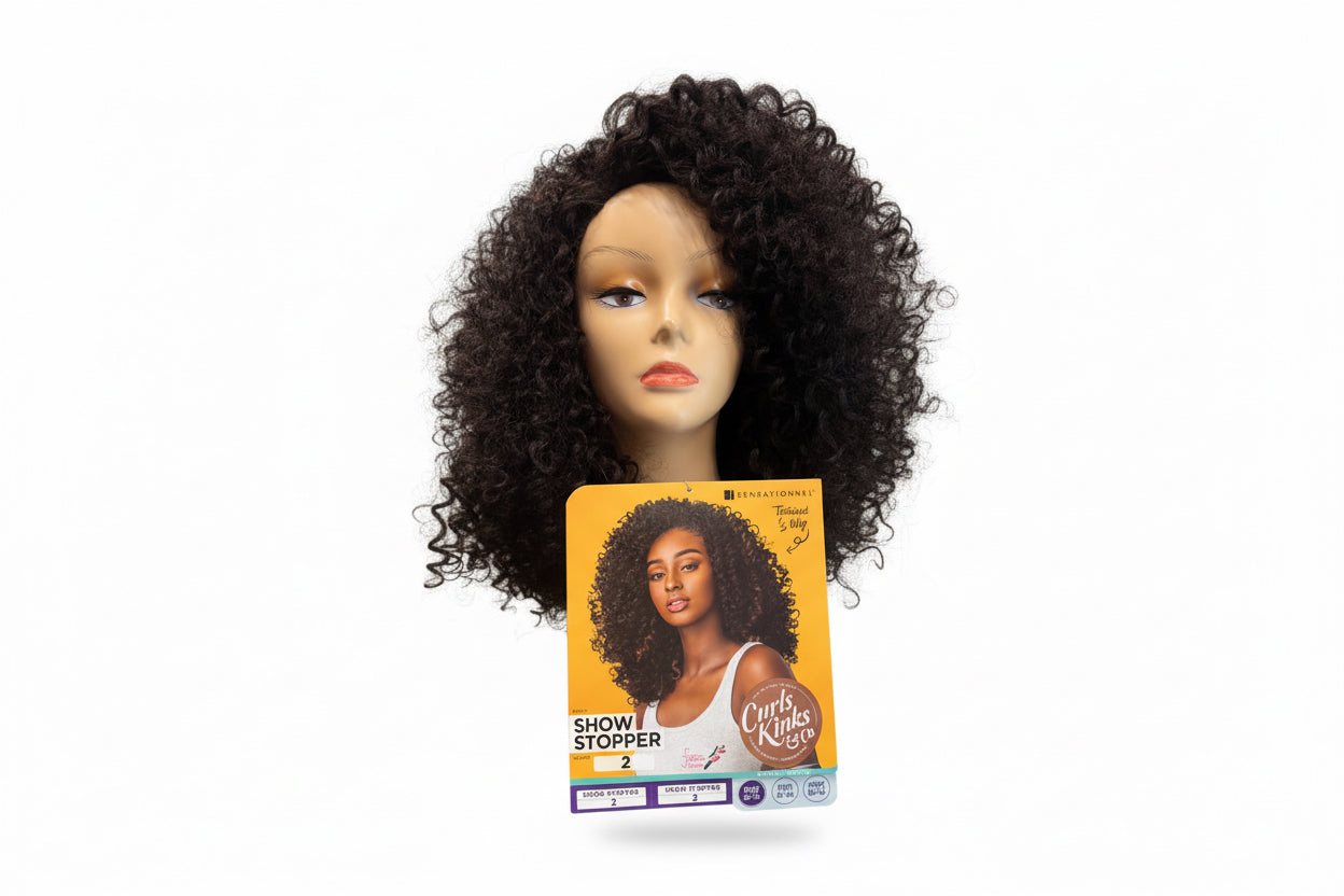 Sensational Show Stopper 1/2 Wig