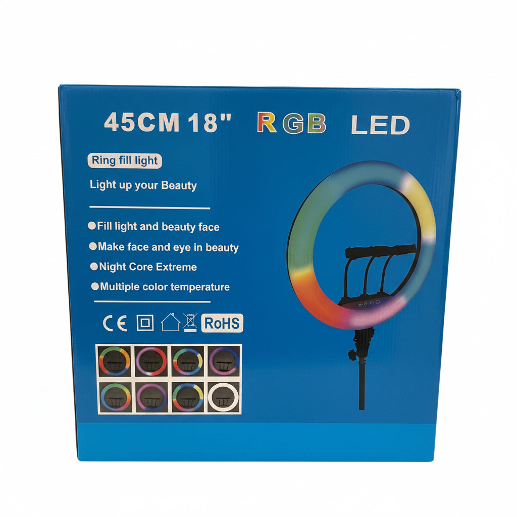 RGB LED Ringlight 45cm 18”