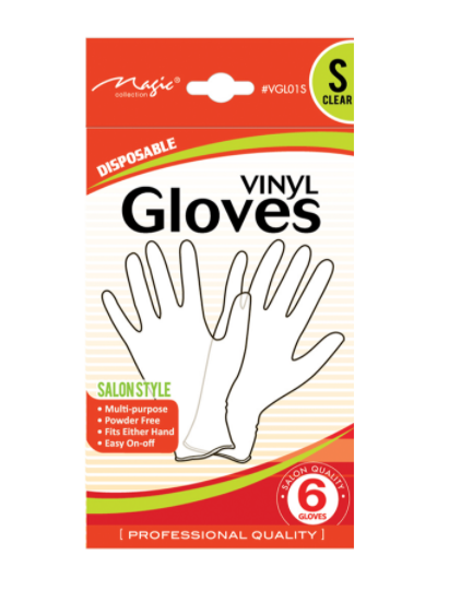 Magic Collection Xl Vinyl Gloves (Black)