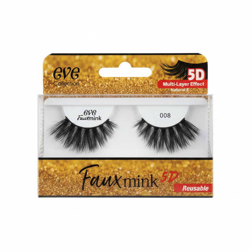 5D Fauxmink Lashes #008