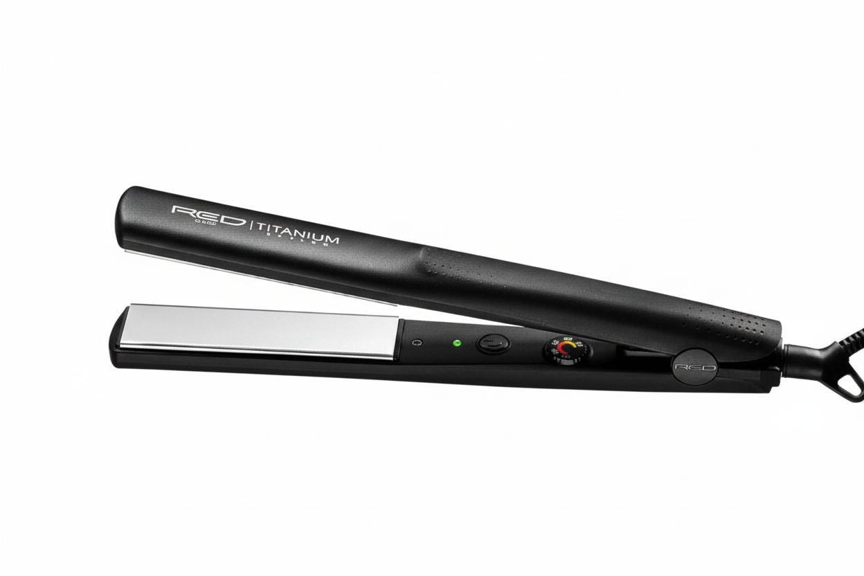RED Titanium Flat Iron