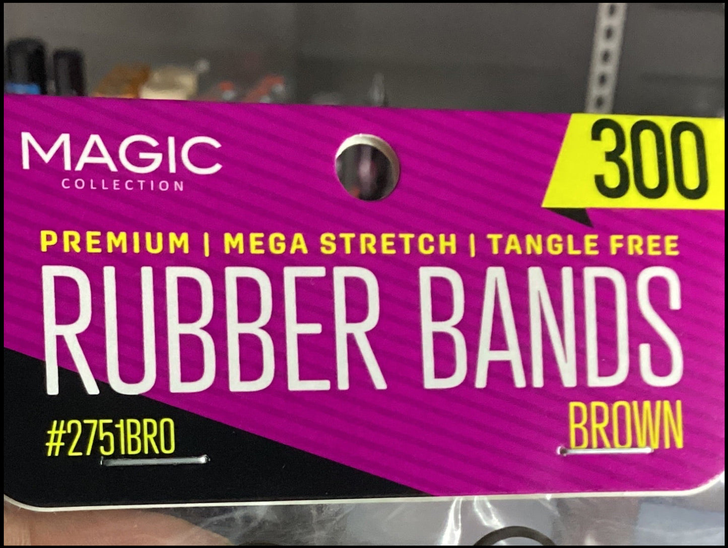 Magic rubber bands