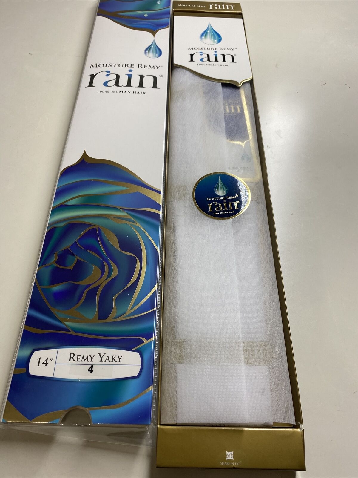 Moisture Remy Rain: Remy Yaky 14" (4)