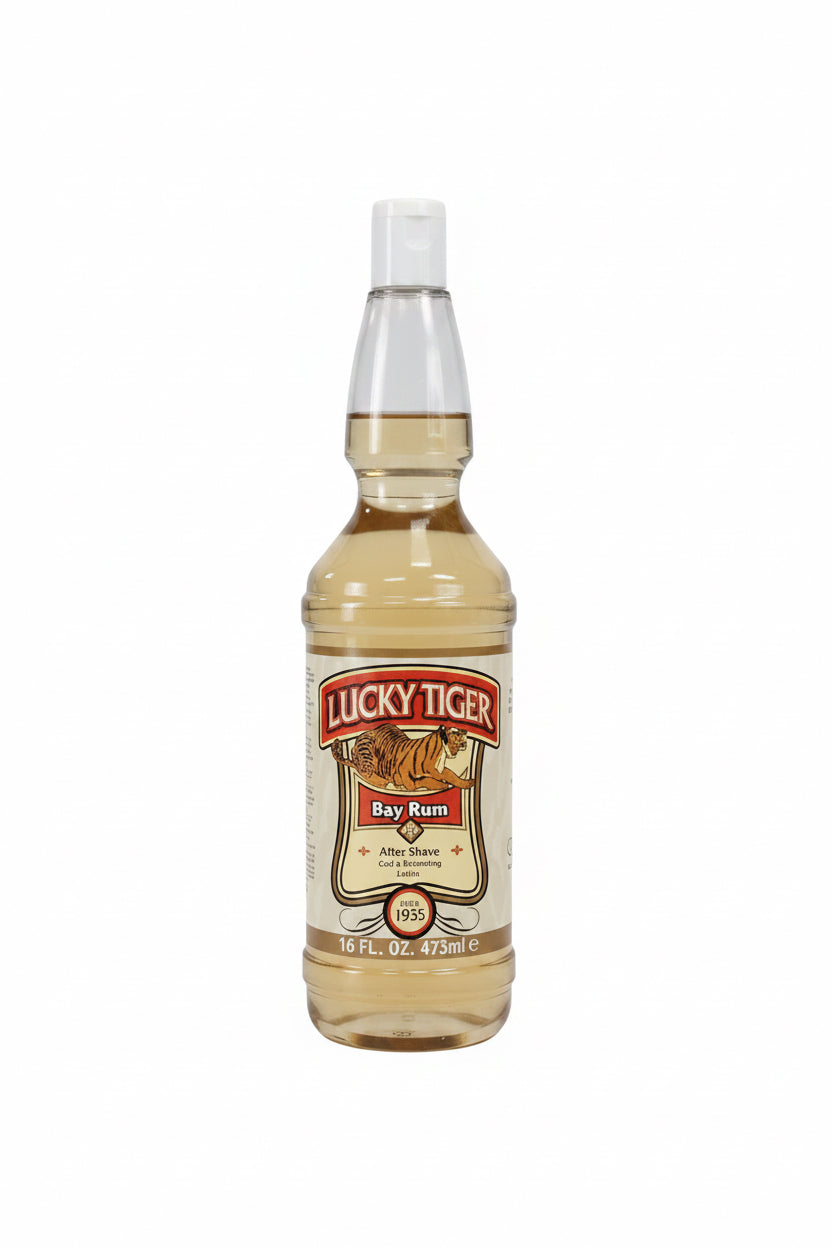 LUCKY TIGER BAY RUM AFTER SHAVE 16OZ