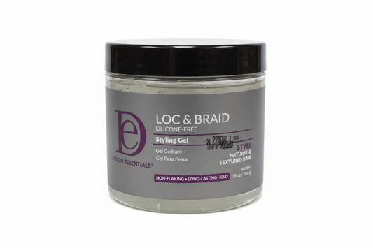 DESIGN ESSENTIALS LOC & BRAID  STYLING GEL