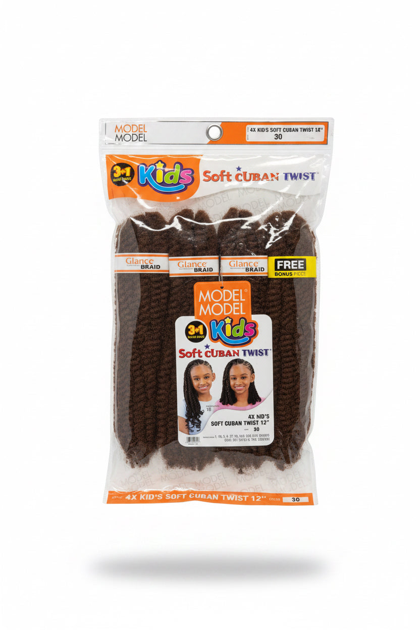 4x kids cuban twist 12" t30