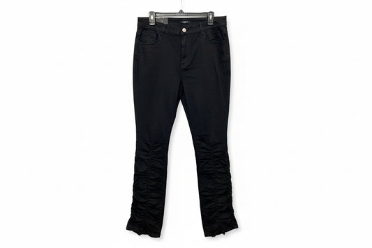 Shirring  Denim Pants 1x-3x