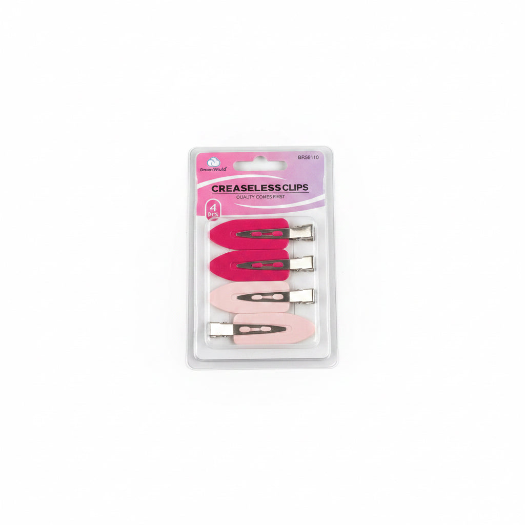 Creaseless clips (Pink)