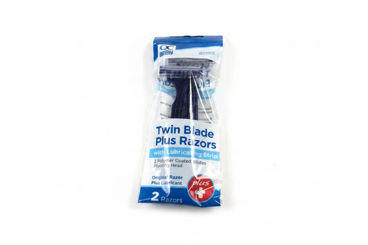 Twin blade plus razors