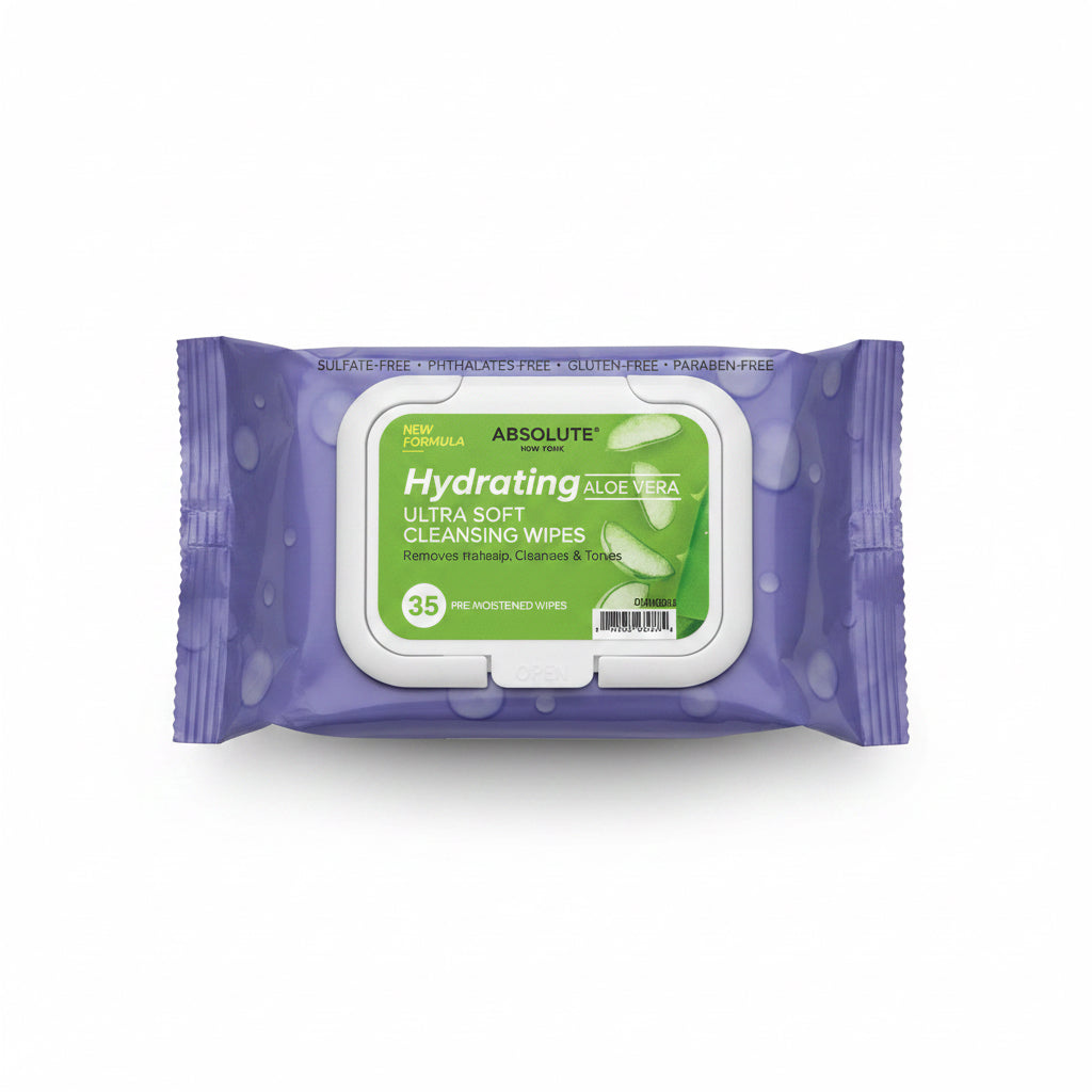 ABSOLUTE HYDRATING ULTRA SOFT CLEANSING WIPES 35PC