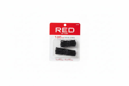 Red 100pcs hair pins