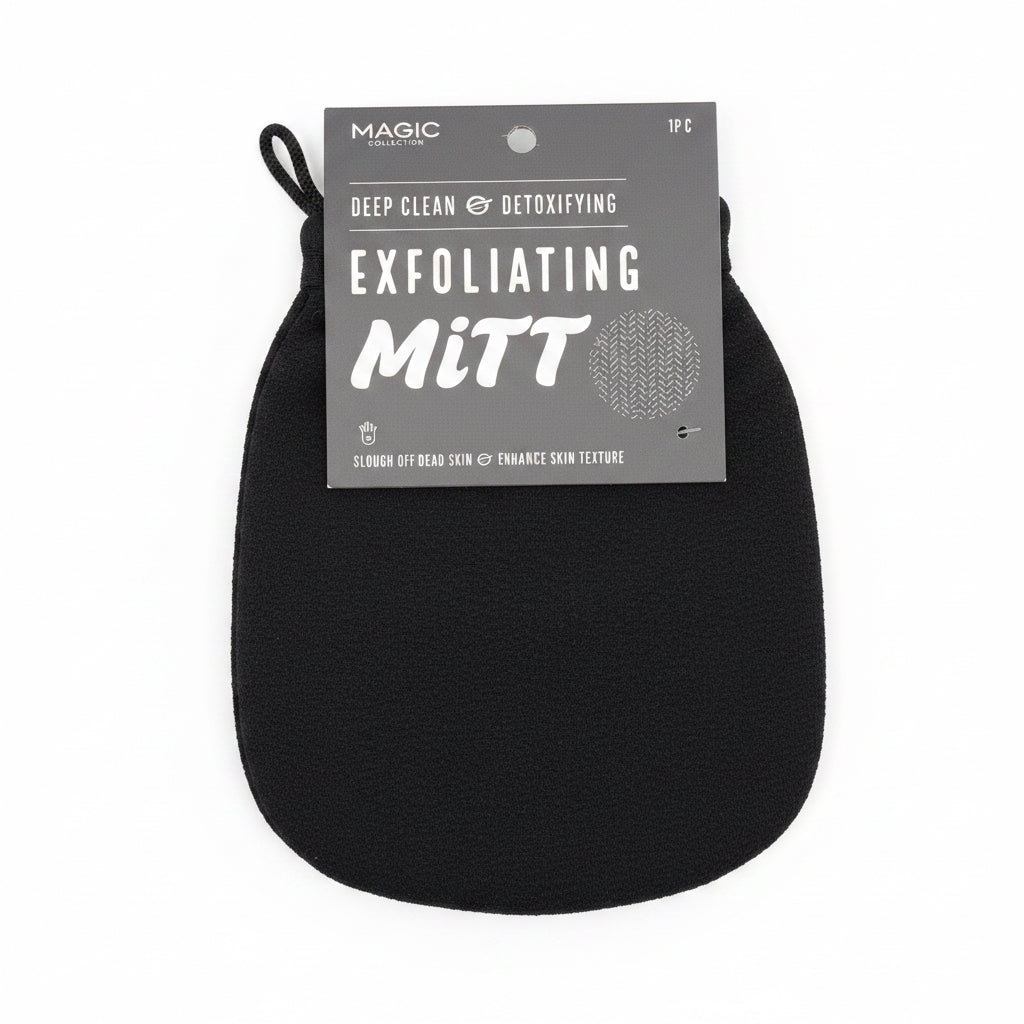 Magic exfoliating mitt