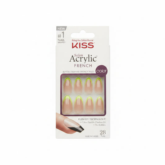 Kiss salon French color nails #2