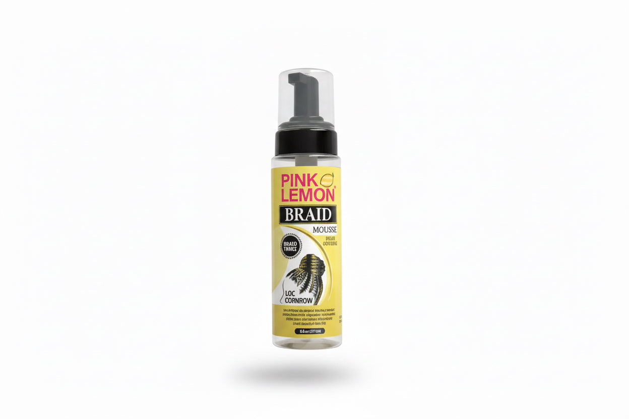 Pink lemon braid mouse 8oz