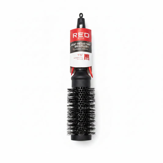 Red thermal brush 1 1/2 inch