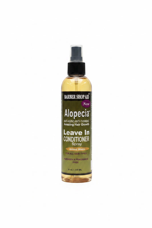 BARBER SHOP AID ALOPECIA LEAVE IN CONDITIONER 8OZ