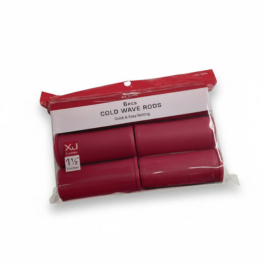 Red XJ cold wave rods (1 1/2”) red